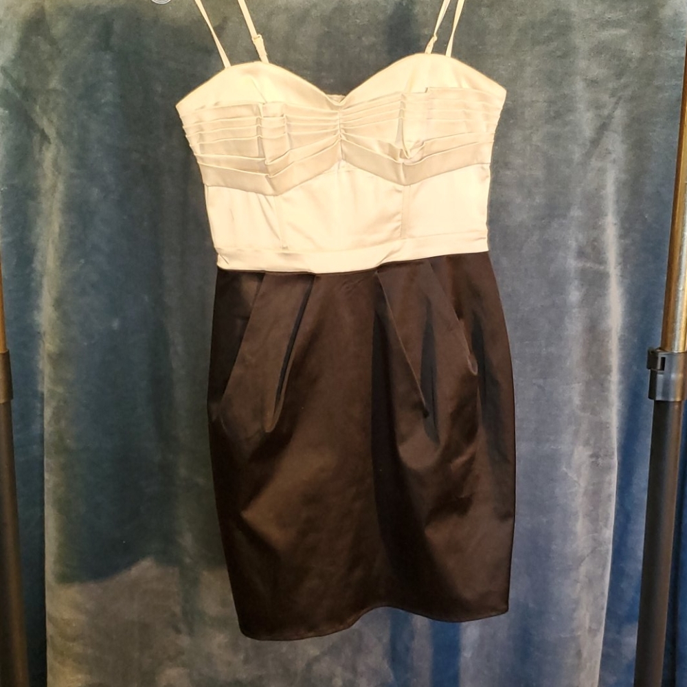 Tan/Black H&M dress